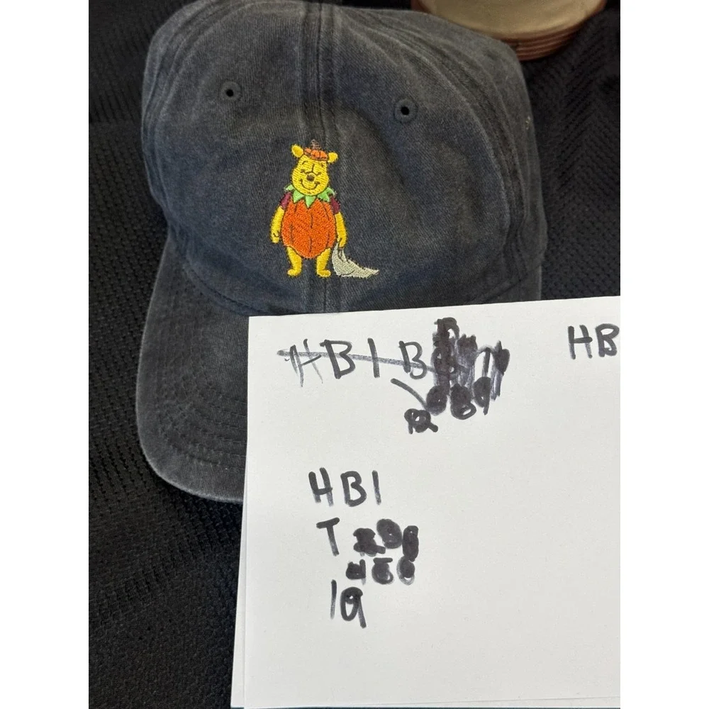 Disney Winnie The Pooh Hat Halloween Ballcap